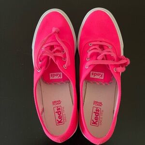 Keds classic shoes. pink color. new never wear them. Without shoes box